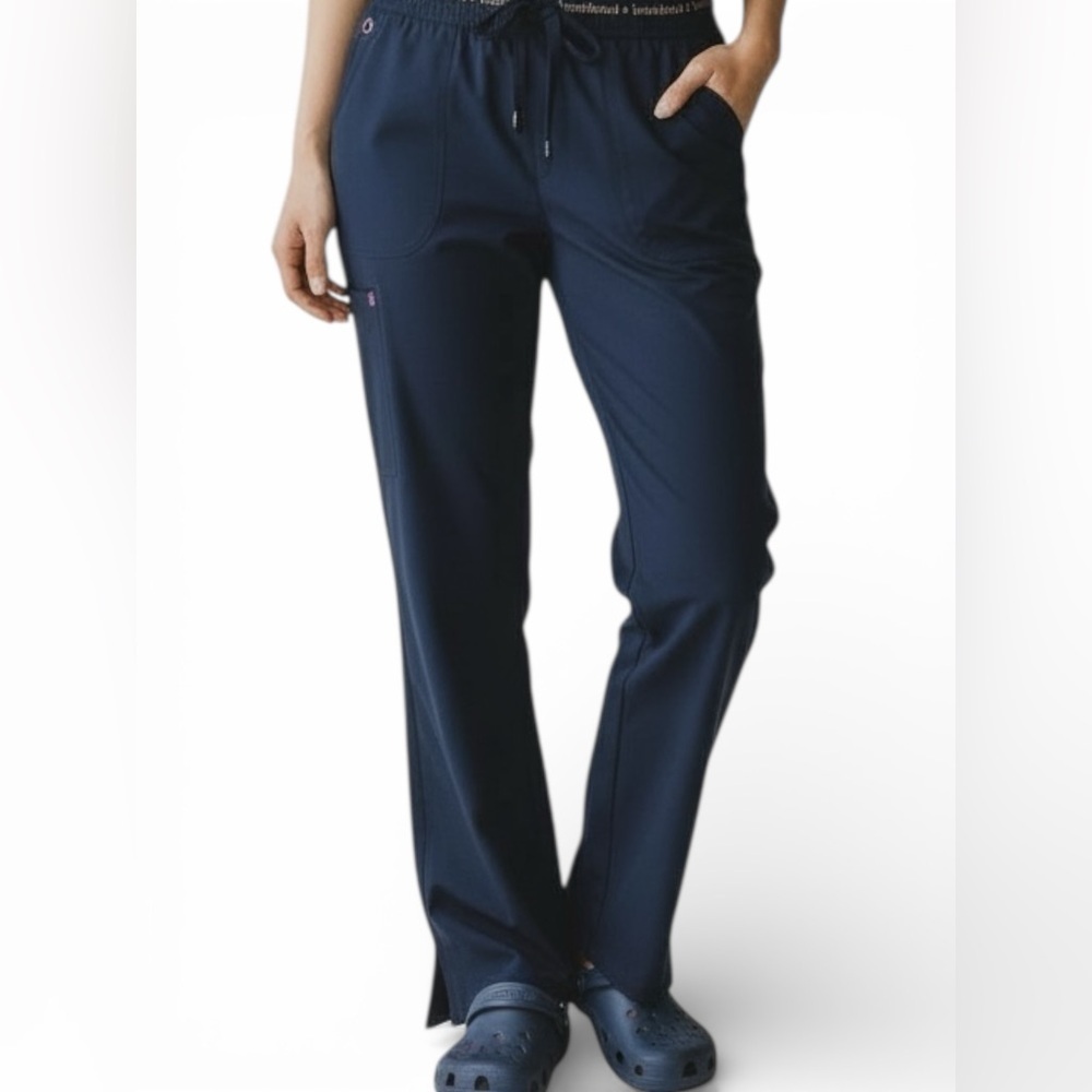 Heart Soul Navy Scrubs Pants